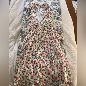 J. Crew Strawberry Print 4P